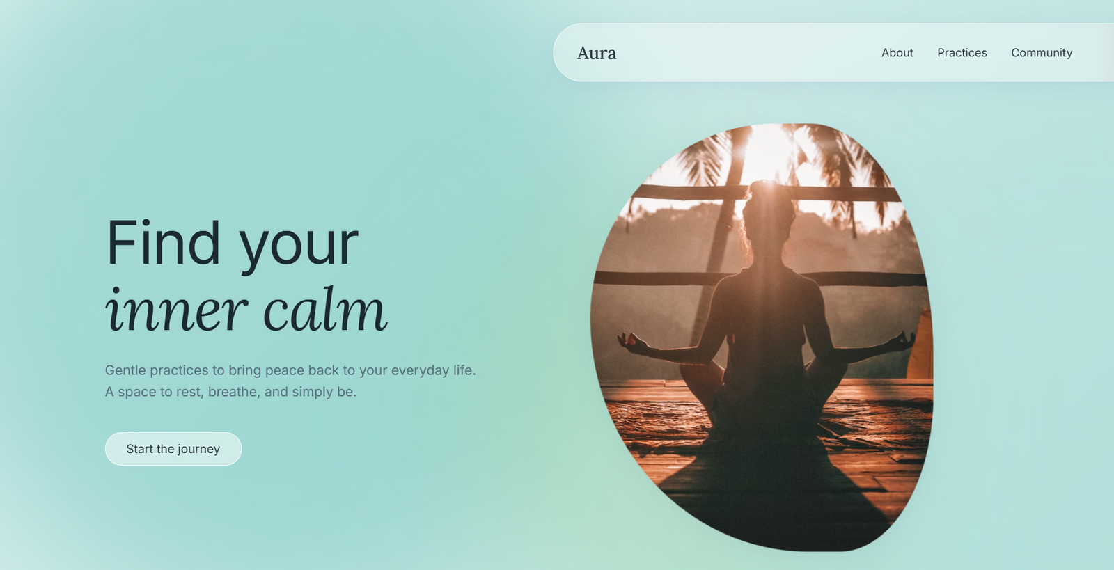 Mental Wellness Website website preview